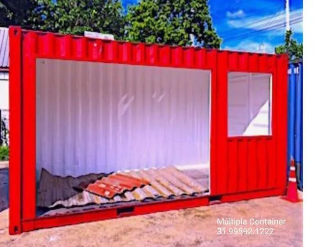 Container estilo lanchonete pronta entrega ou sob encomenda super promoção SP