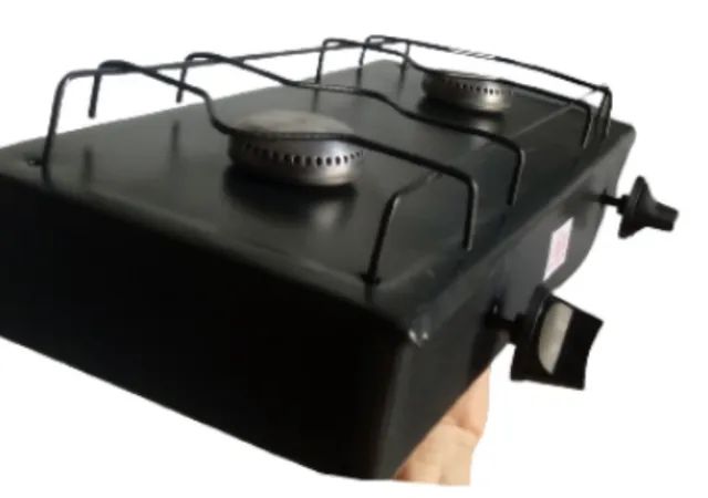 Fogão de Mesa Portátil 2 Bocas - Foto 5