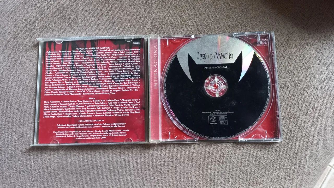 CD Antigo O Beijo do Vampiro  - Foto 3