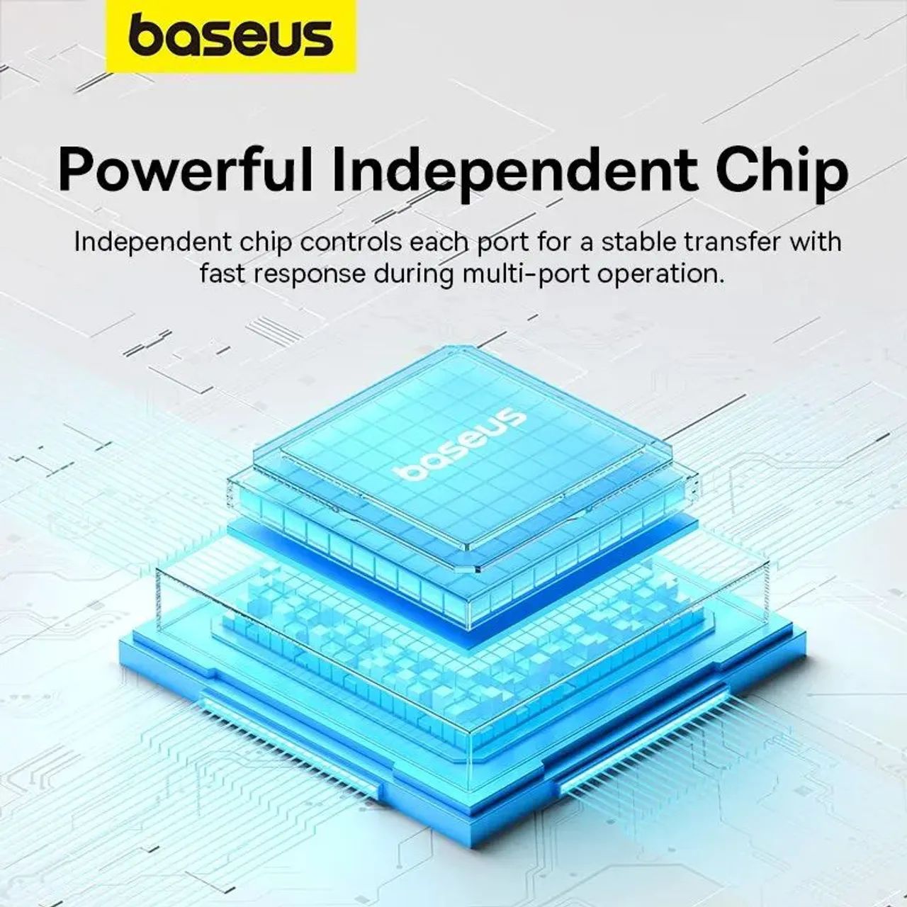 Hub adaptador Baseus 4 em 1 USB 3.0  - Foto 4