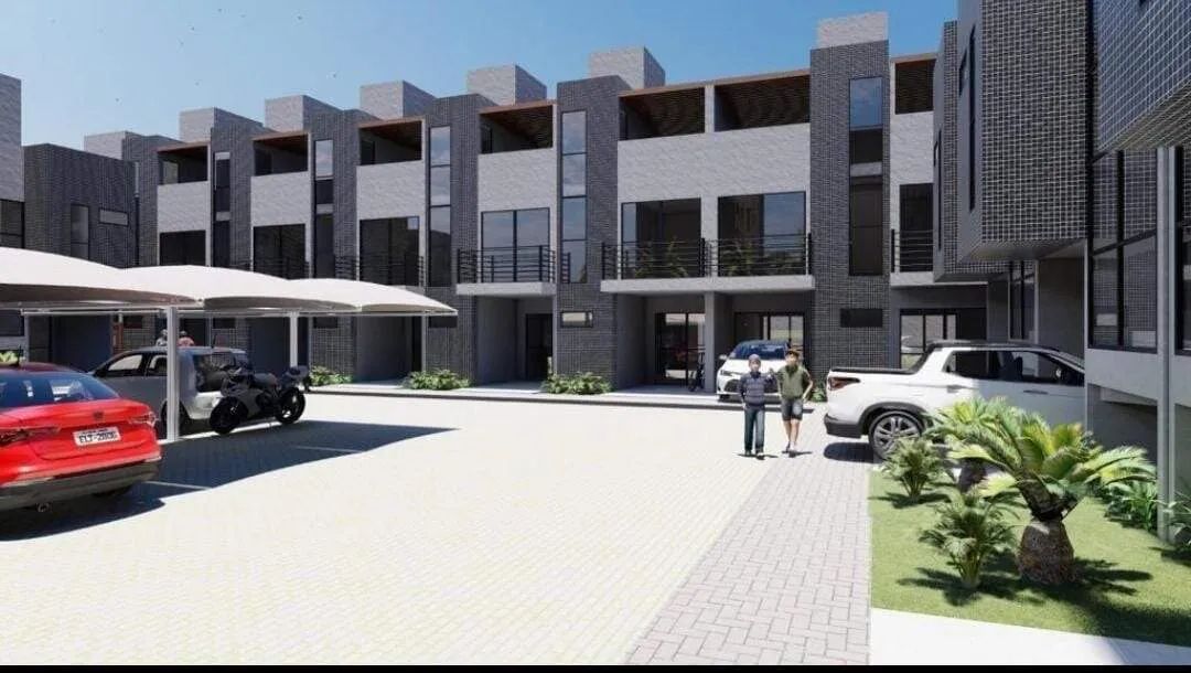 Casa duplex à venda em Nova Parnamirim (Parnamirim/RN) | Condomínio Valle Real II | 3/4 se