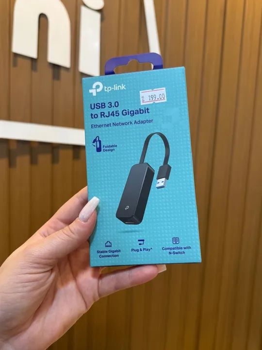 Adaptador USB 3.0 para RJ45 Gigabit TP-Link