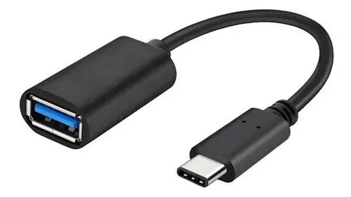 Adaptador Otg Tipo C Pen Drive Cabo Otg Usb Celular Type C - Foto 3