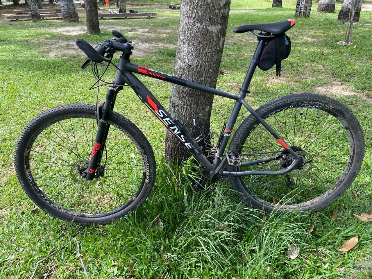 Bicicleta Sense Rock Evo em Excelente estado - Foto 6