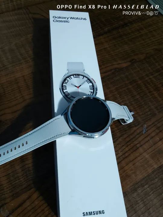 Smartwatch Samsung Galaxy Watch6 Classic semi-novo aceito cartão de crédito. - Foto 4