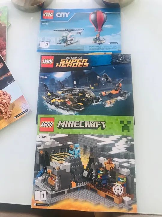 Kit (10 ) Manual de Lego original - Foto 4