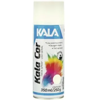 Tinta spray Kala  350ml - branco