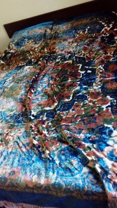 Colcha Floral Luxuoso