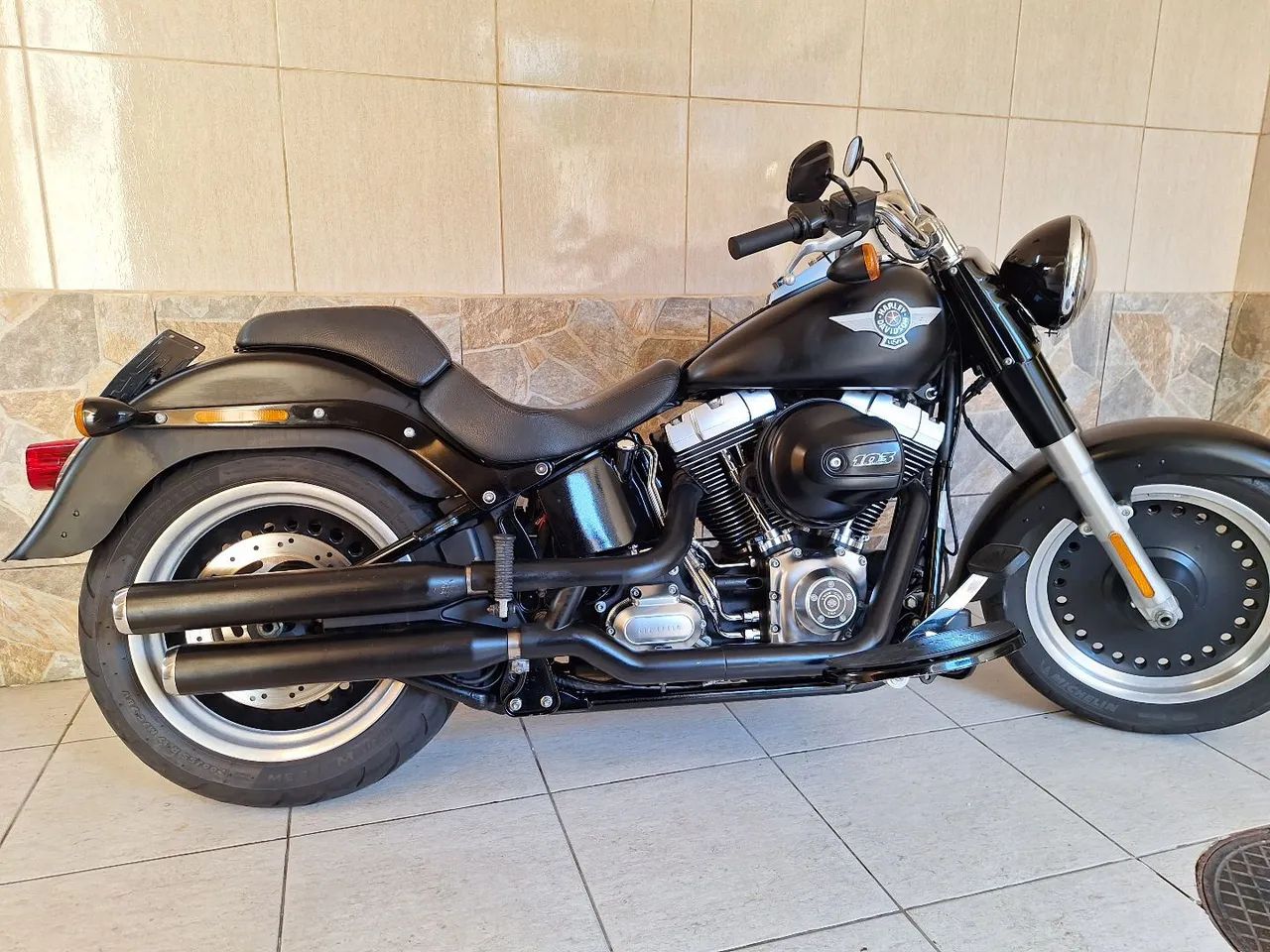 Harley Fat Boy Special Nova troco e financio  aceito carro ou moto maior ou menor valor - Foto 5