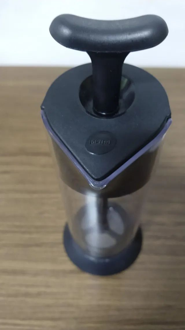 Espumador De Leite Pressca preto, Leite Cremoso, BPA Free, 200 ml, Mixer, Cremeira. - Foto 2