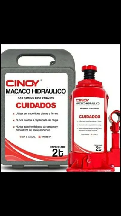 Macaco hidráulico com 2,3,4,5 e 10TL aceito cartão! - Foto 4