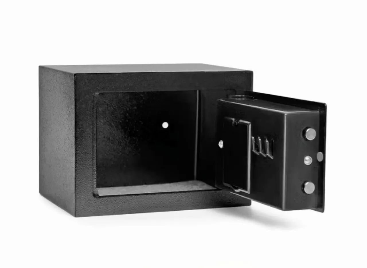 Cofre Eletrônico Digital acionamento de senha pelo Teclado ou Chaves - Foto 5