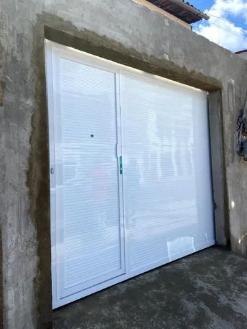 PORTÃO DE ALUMÍNIO 10X SEM ENTRADA  - Foto 4