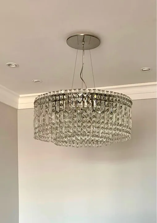 Lustre de Cristal Moderno