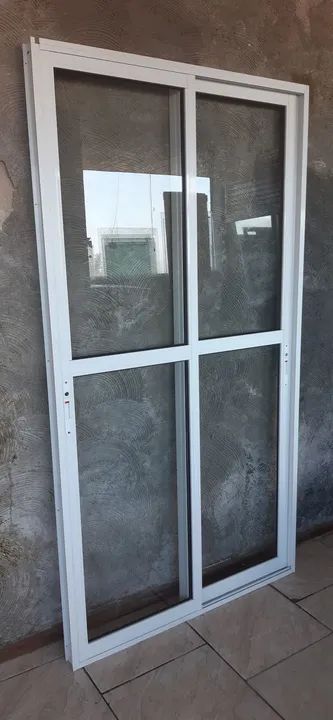Porta vidro aluminio