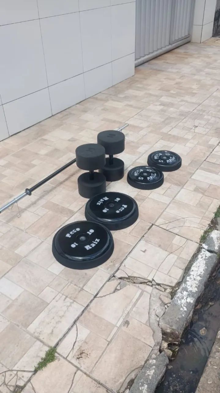 Kit para treino em casa
