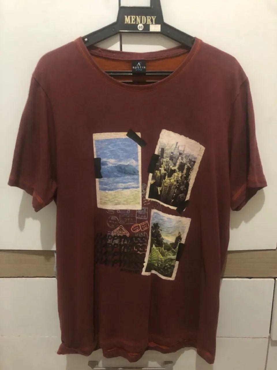 Camiseta tamanho M