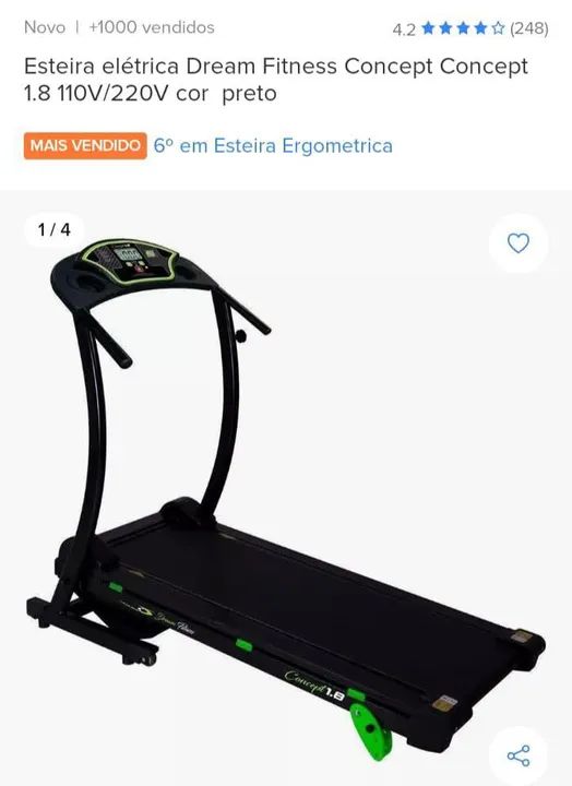 Esteira Elétrica  - Foto 4