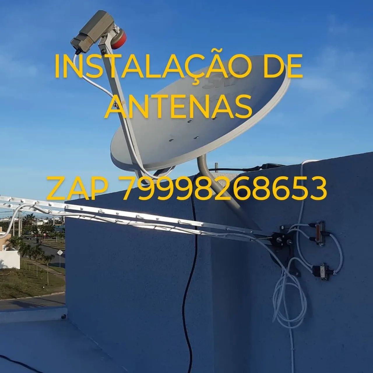 Instalação e Manutenção de Antenas Parabólicas, antenas locais  - Foto 2