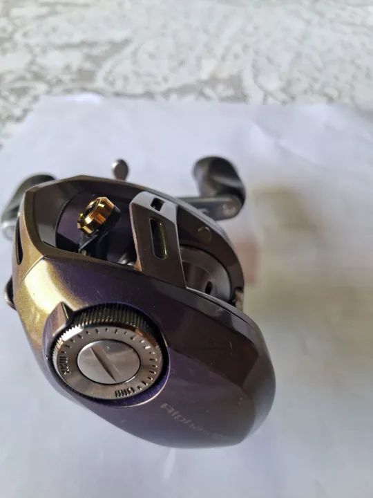 Carretilha Alfas 103 Roxinha - Foto 3