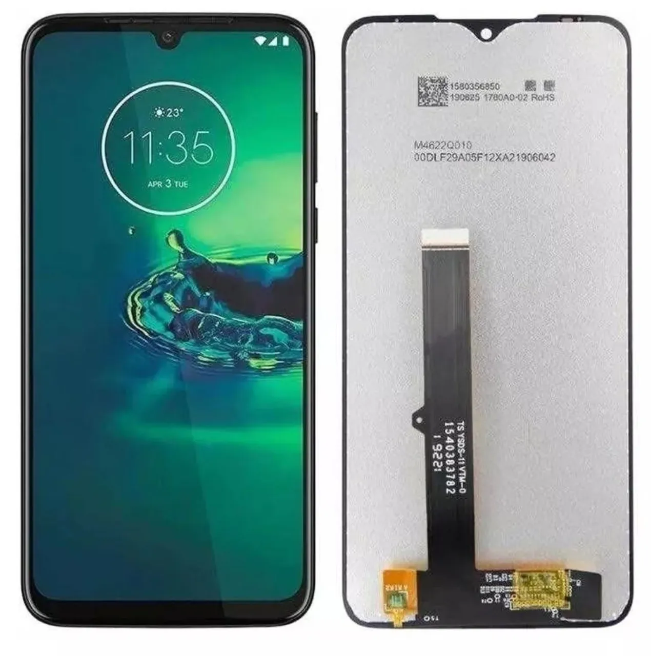 TELA FRONTAL MOTO G8 PLUS ORIGINAL INSTALADA
