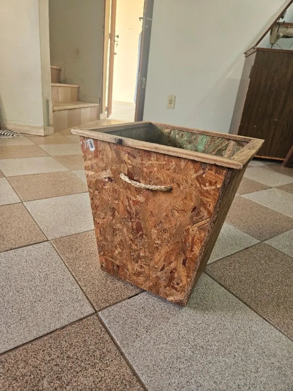 vaso / cachepot de madeira - Foto 2
