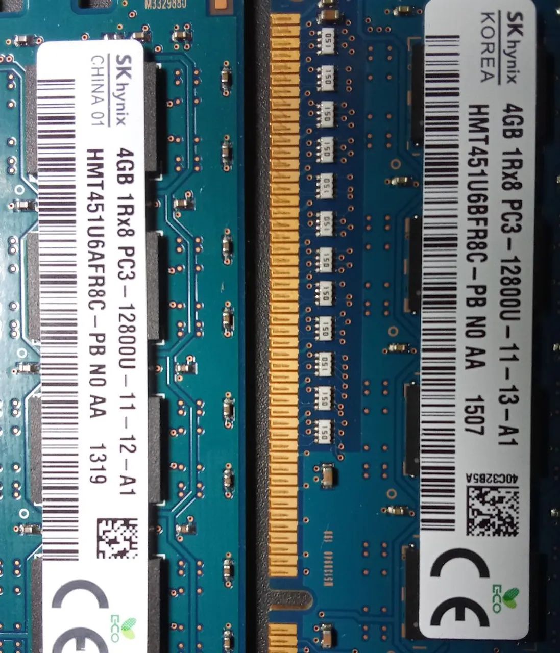 2 Memória RAM SK hynix 4GB DDR3 12800U - Foto 3