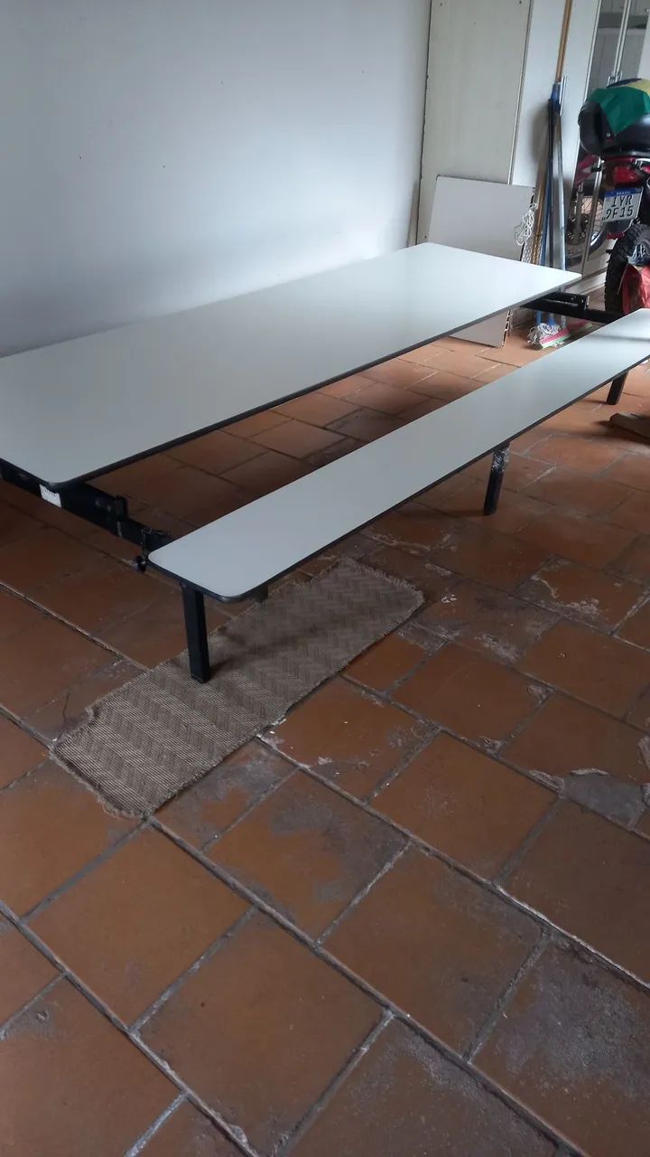 Mesa de churrasco com bancas 3 mts - Foto 5