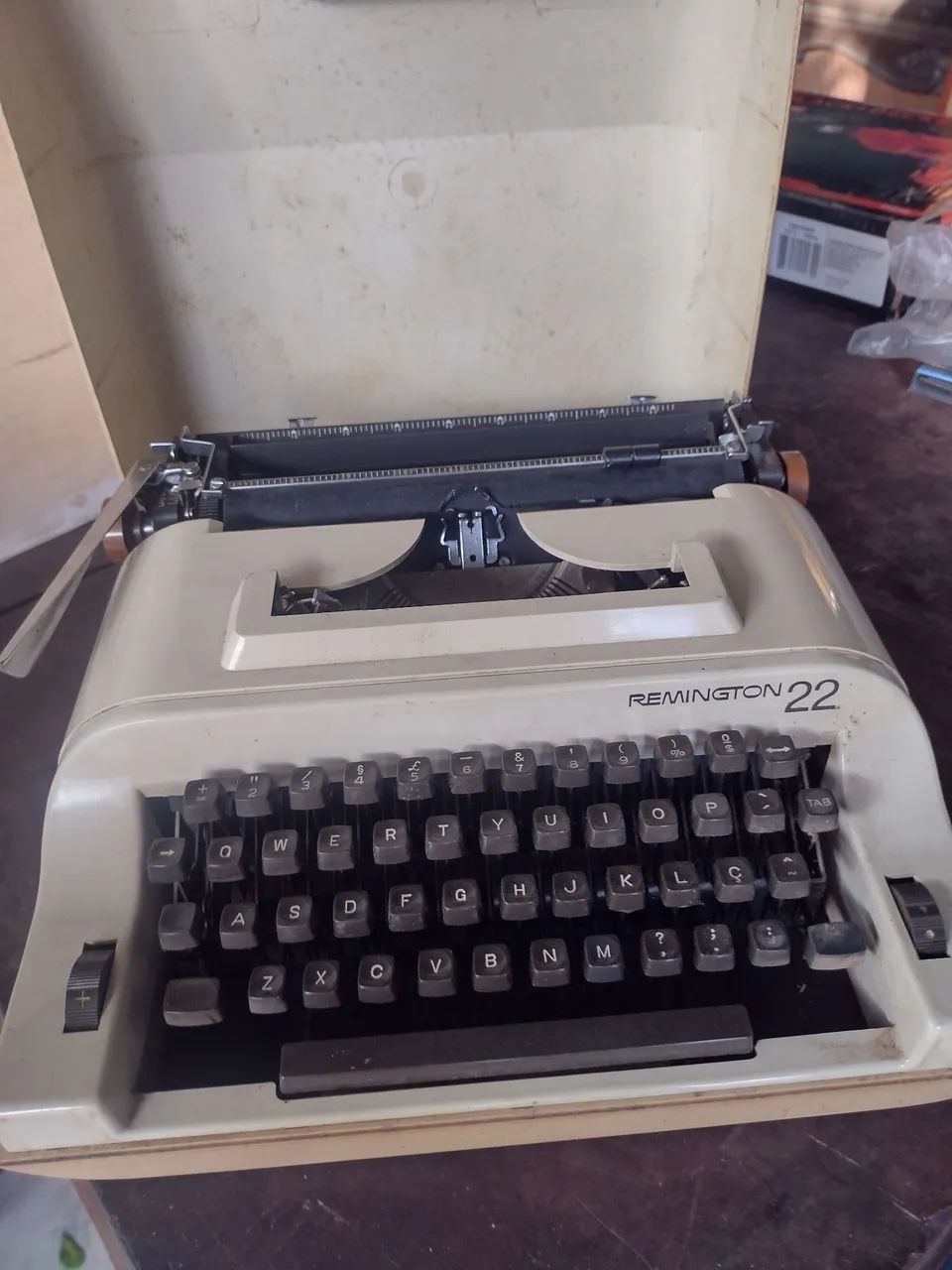 Máquina de escrever antiga Remington 22 - Foto 5