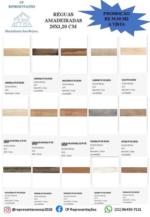 Promoção:Régua Amadeirada: O toque de madeira que seu ambiente precisa