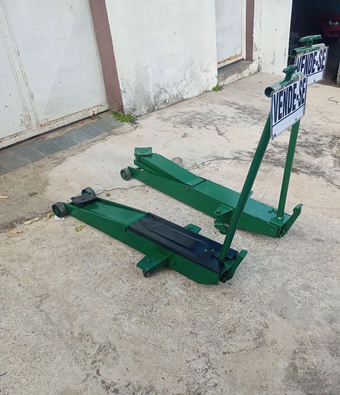 Jogo de 2 macacos hidráulicos para oficina - Foto 2