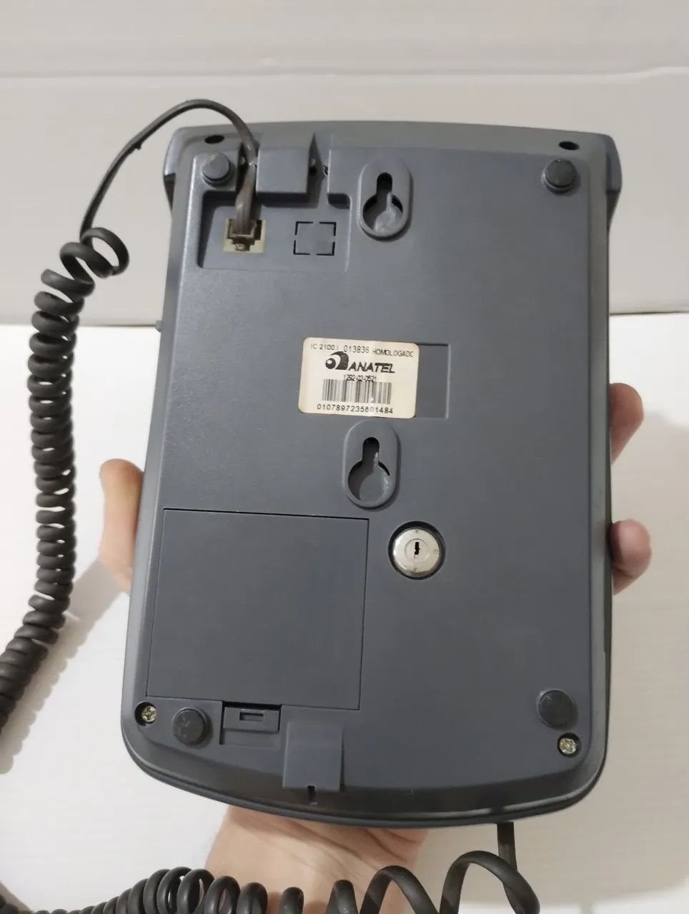 Telefone Fixo com Calculadora - IC2100i Grafite (funciona) - Foto 4