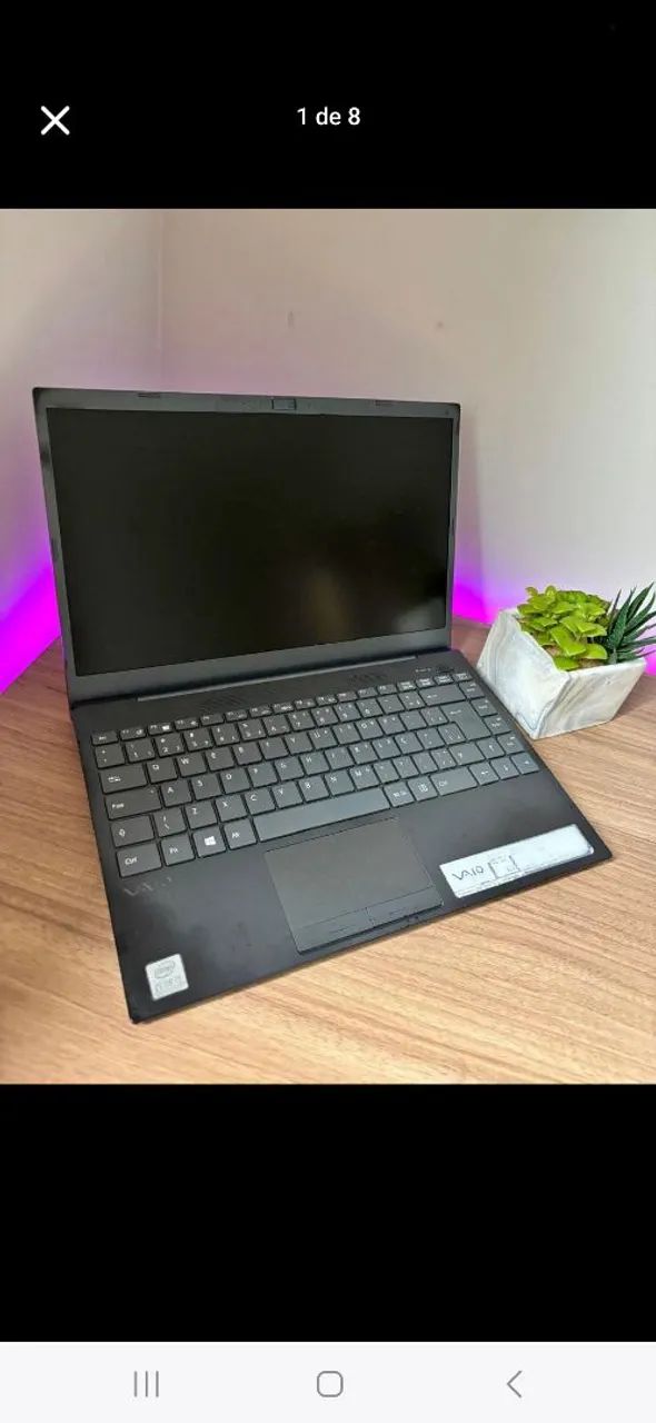 Notebook Gamer VAIO i3 10° 8GB 600GB SSD