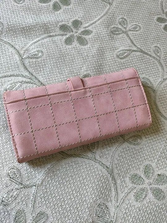 Carteira feminina rosa - nova - Foto 2