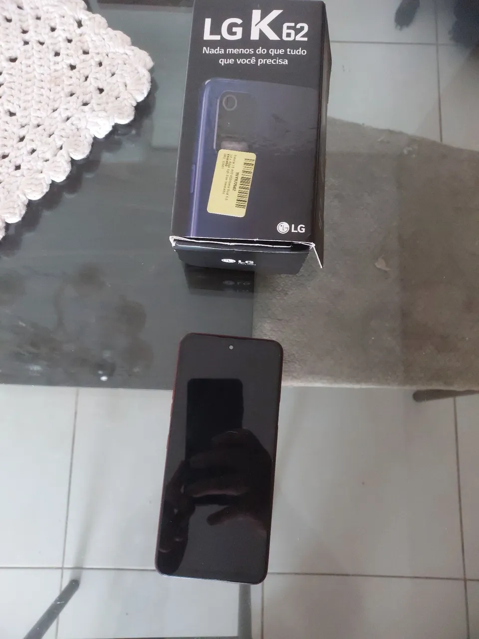 Lg k62 128gb 3 câmeras a melhor da categoria melhor q moto Motorola xiaomi realme iPhone