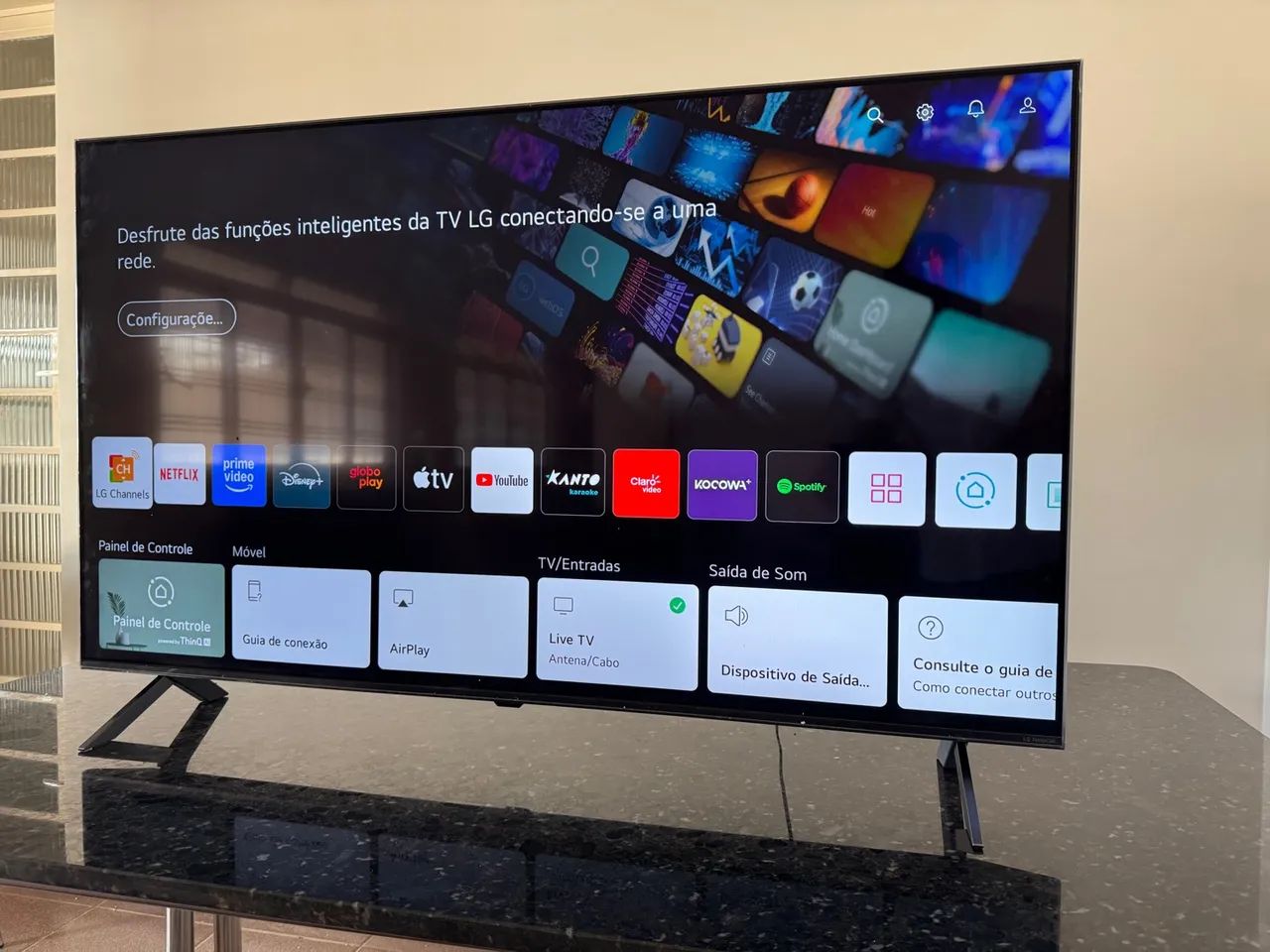 TV LG NanoCell 55 polegadas 4K - Foto 2