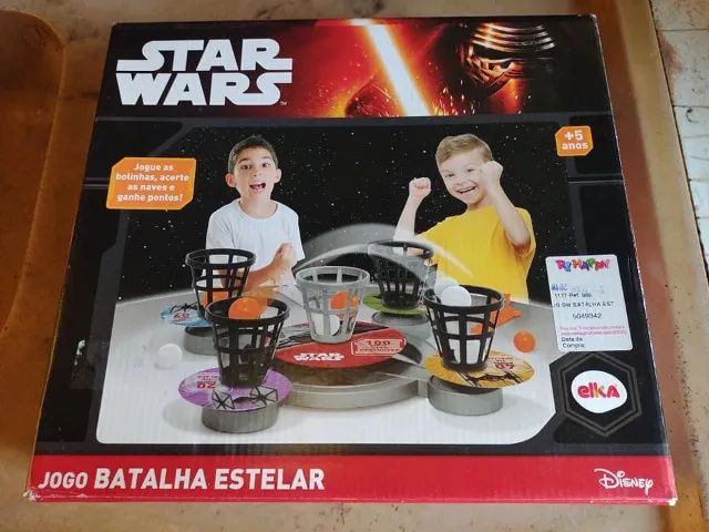 Star Wars Batalha Estelar Brinquedo da Elka Completo