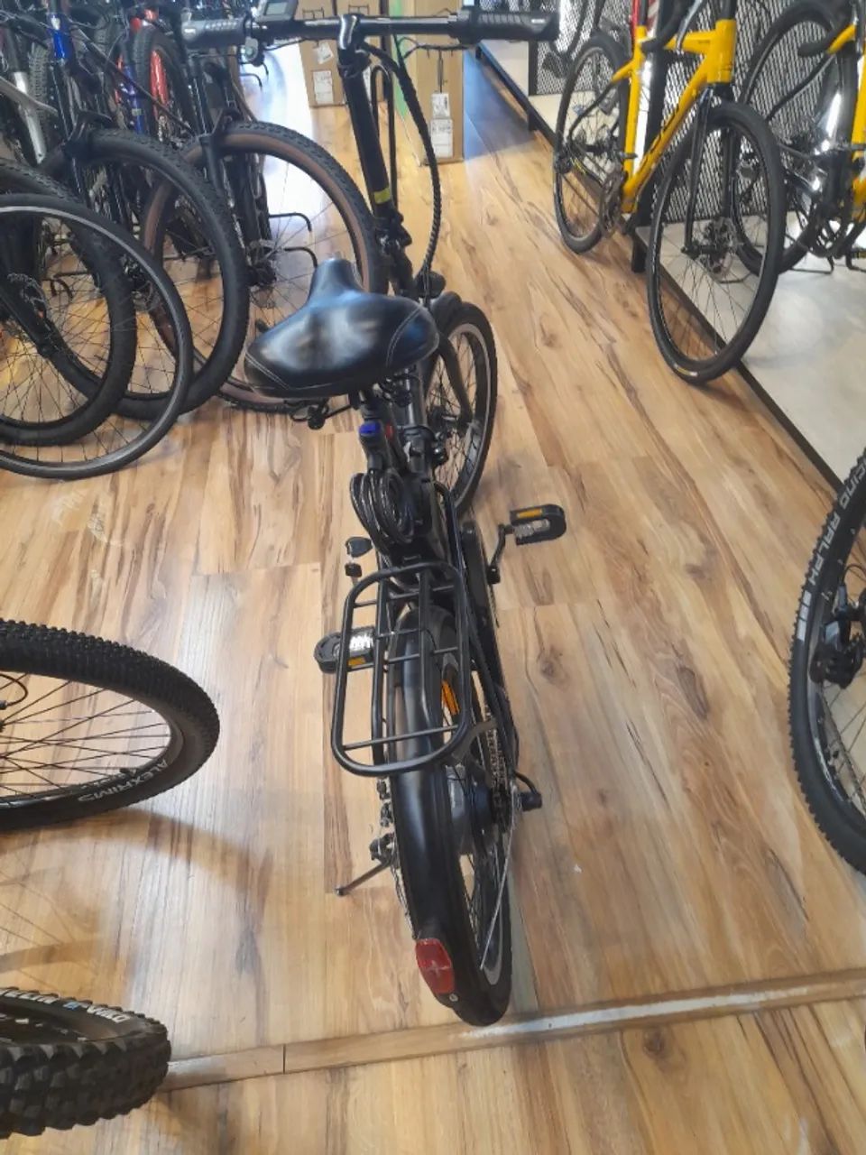Bicicleta elétrica dobrável  - Foto 5