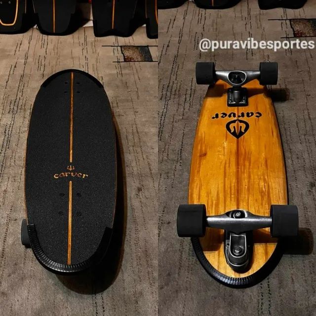Skate Carver Truck C7 Eggbeater Simulador Surf Importado - Foto 4