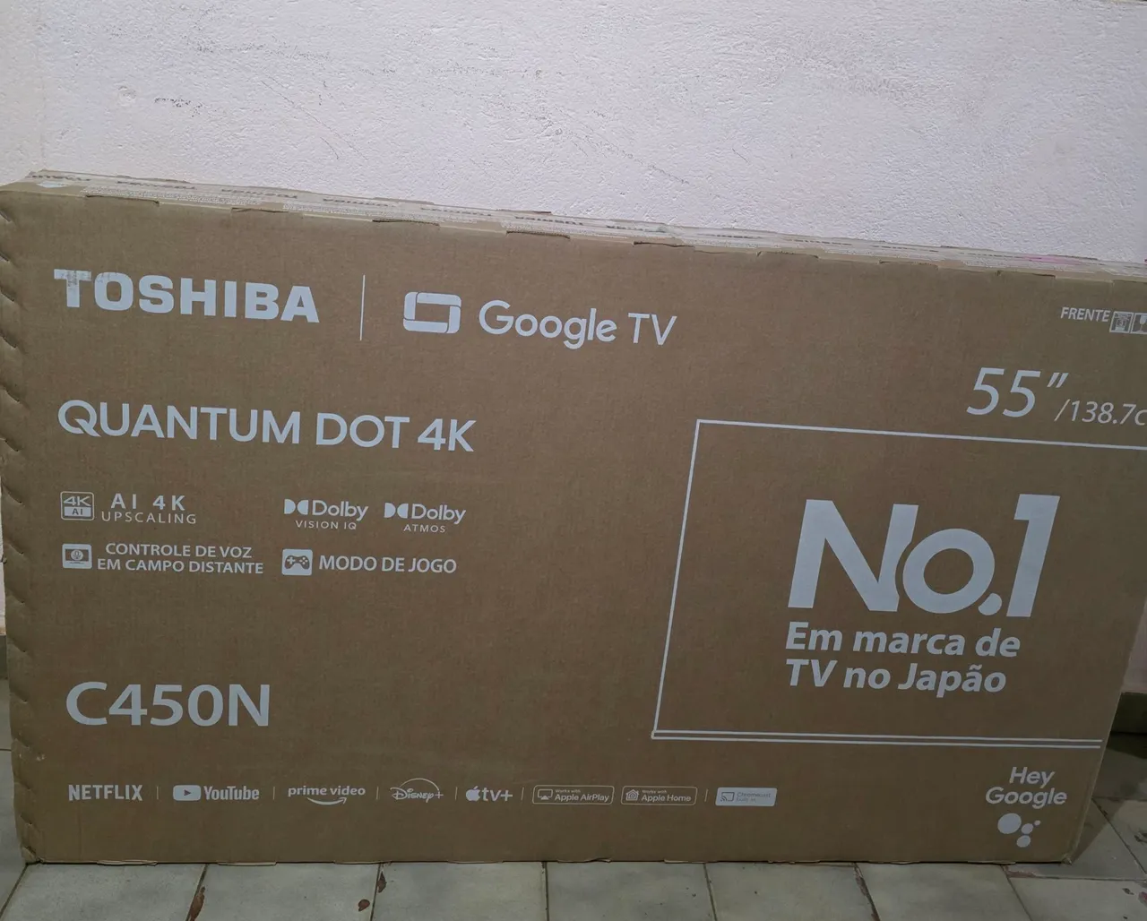 SmartTV 55'' Qled 4K Lacrada 1 Ano de Garantia!!!!