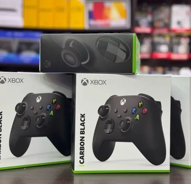 Controle Xbox Carbon Black | Xbox Series X/S e PC