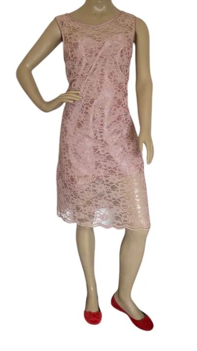 Vestido renda rosa - tamanho M