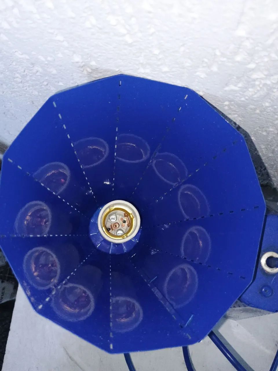 KIT luminária pendente AZUL - Foto 3