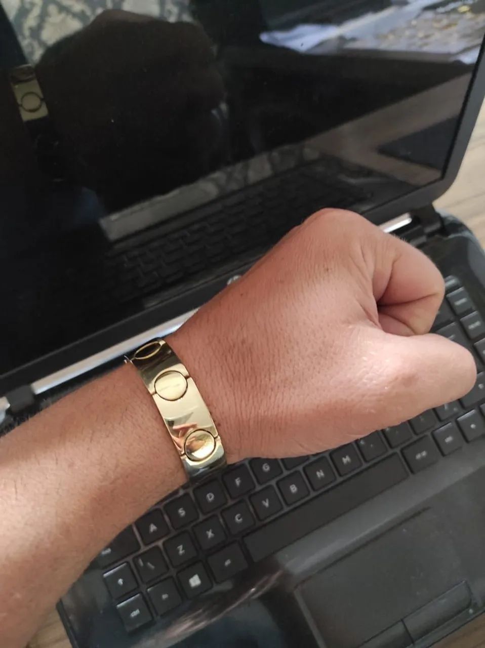 Bracelete Moeda Antiga Luxo - Foto 3
