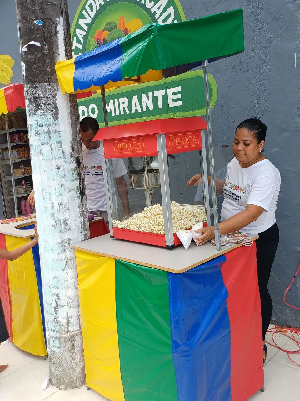 Algodão doce pipoca e pula pula - Foto 4