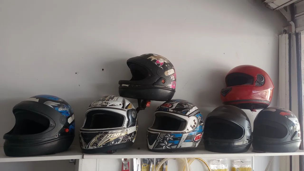 Capacete de Moto - Diversos Modelos