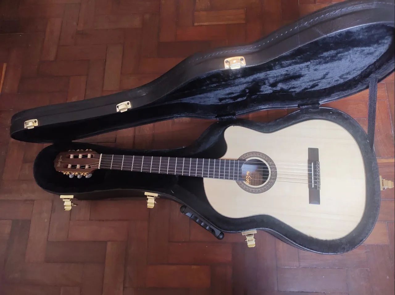 Violão Clássico Elétrico Rosini - Foto 2