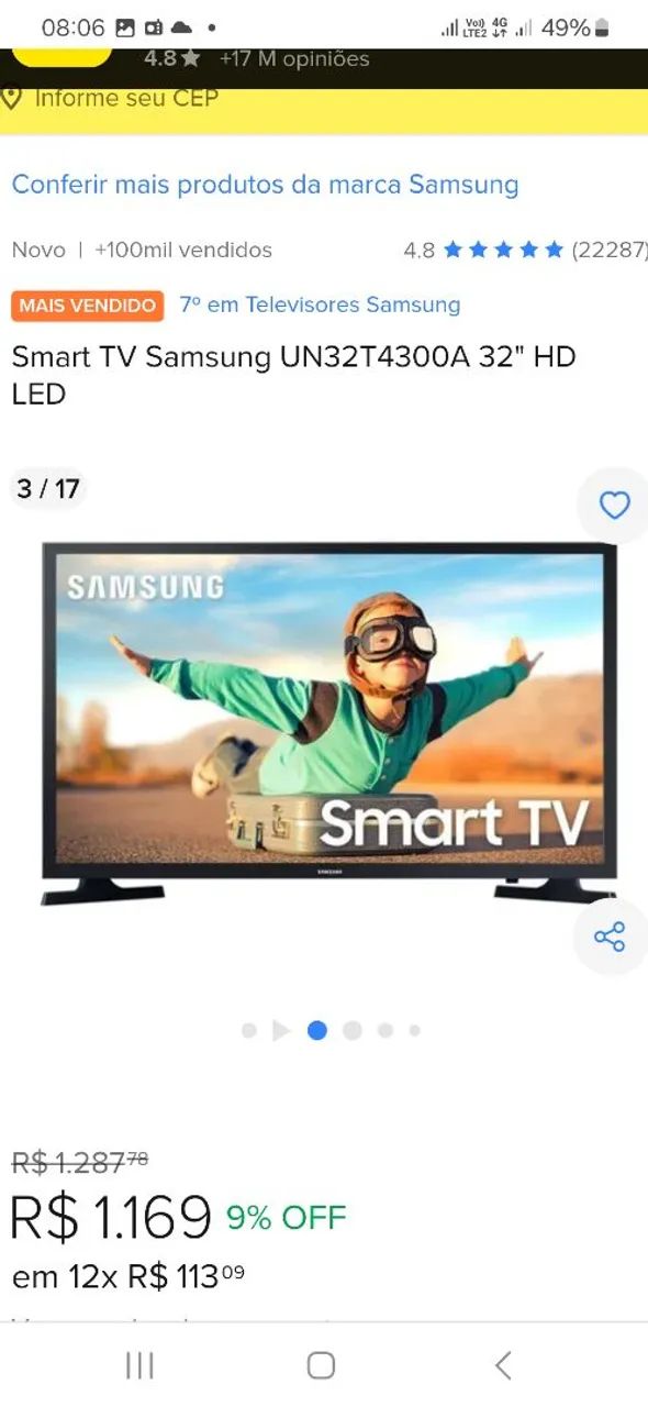 Smart TV Samsung  - Foto 3