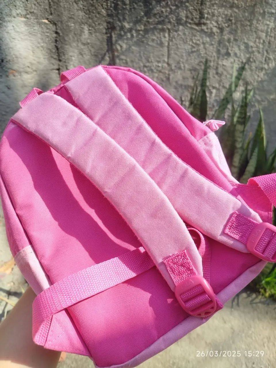 Mini Mochila Fila - Rosa - Usada - Foto 5