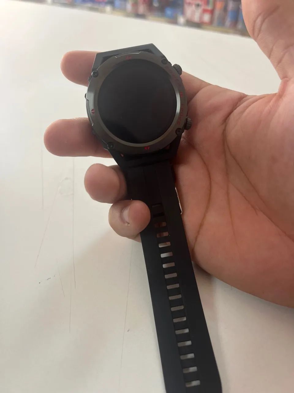 Smartwatch com tela colorida e design moderno - Foto 5